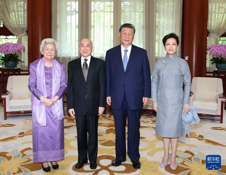 King Norodom Sihamoni Praises Cambodia-China Partnership