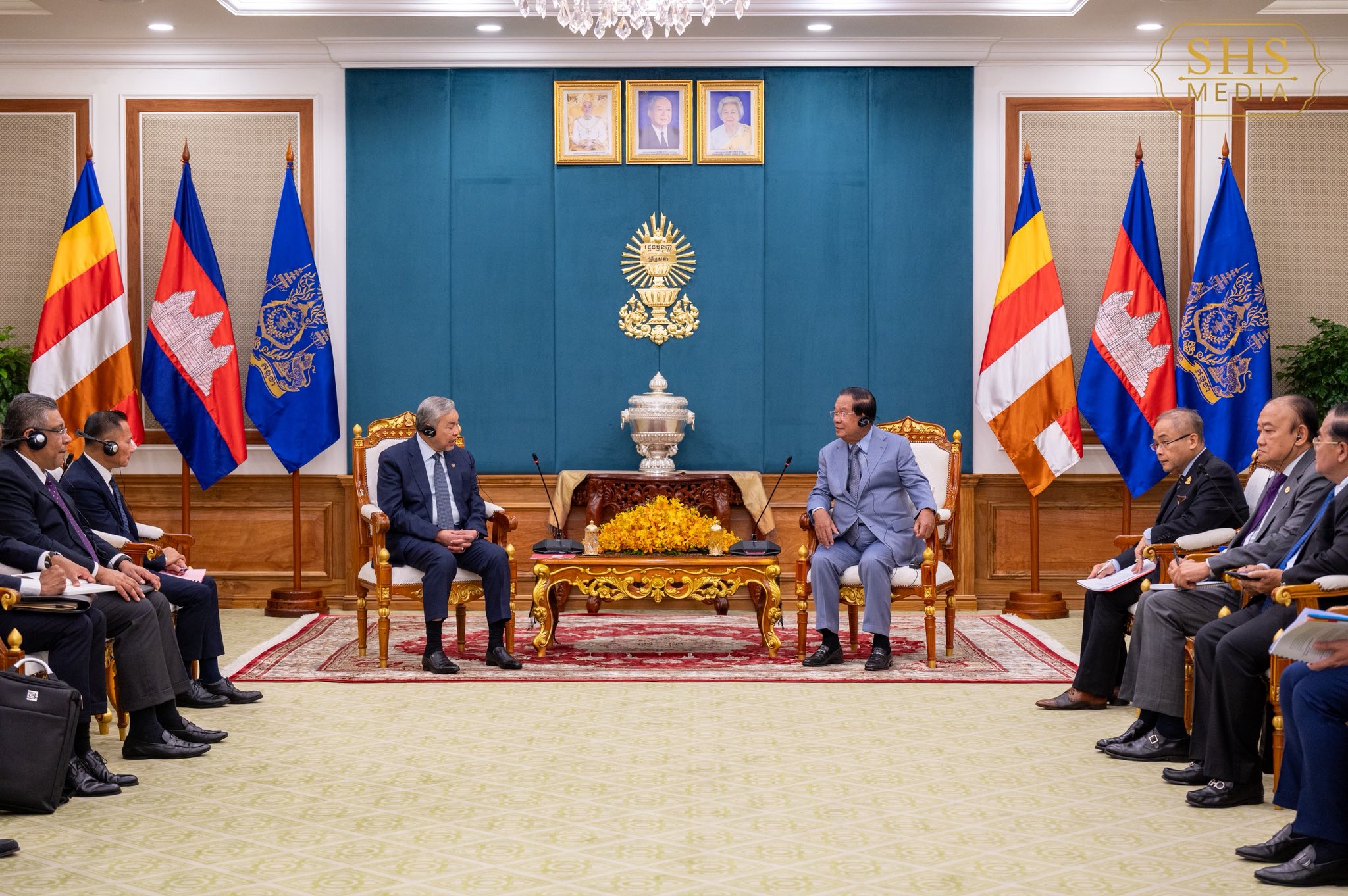Samdech Hun Sen Grants Audience to Malaysian Deputy Prime Minister and Minister of Rural and Regional Development