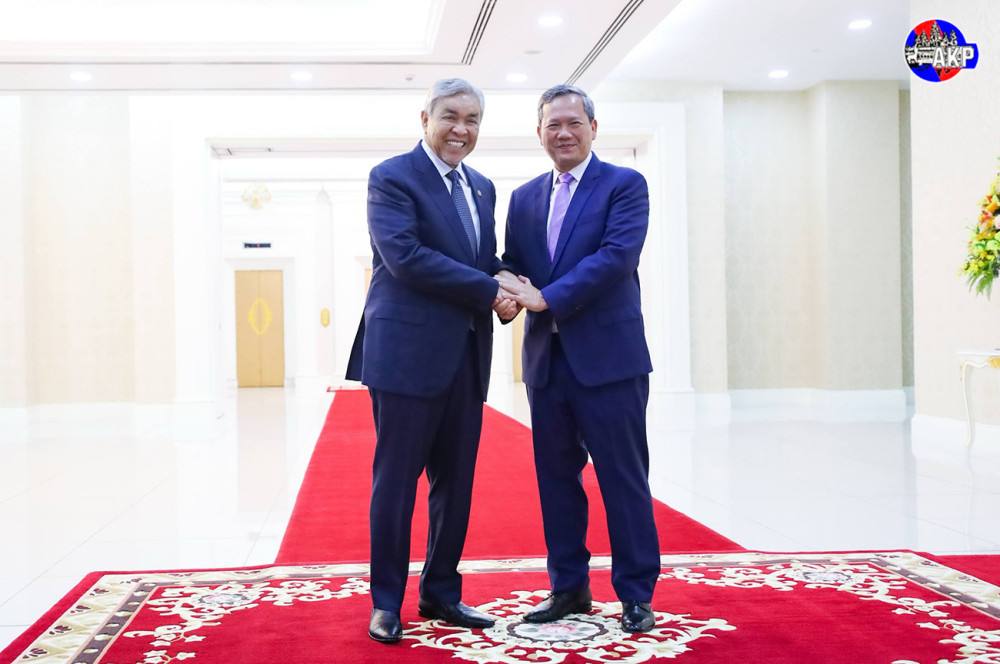 PM Hun Manet Receives Malaysian Deputy Prime Minister to Boost Bilateral Ties