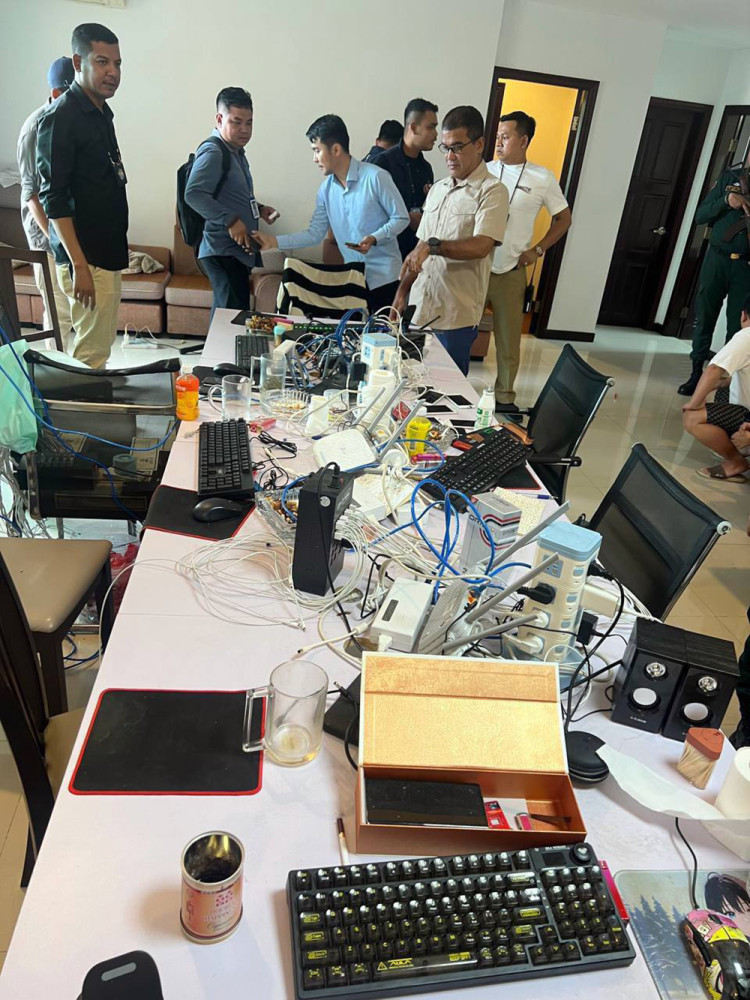 Cambodia Dismantles Major Cyber Fraud Rings, Arrests 65 Foreigners in Coordinated Raids