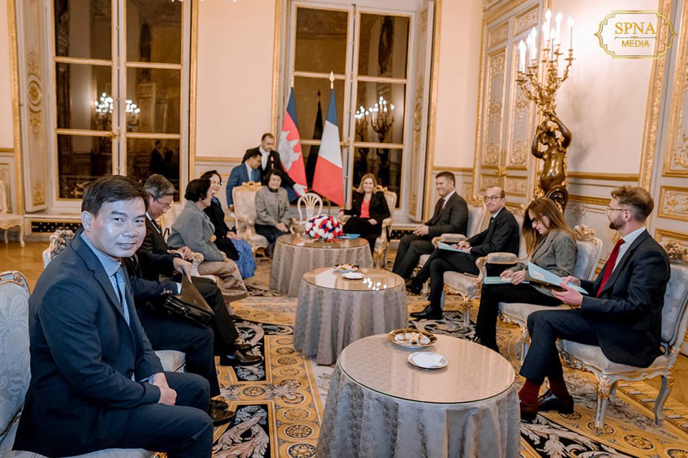 Cambodian and French Parliamentary Leaders Strengthen Ties at Paris Peace Forum 🇫🇷🇰🇭