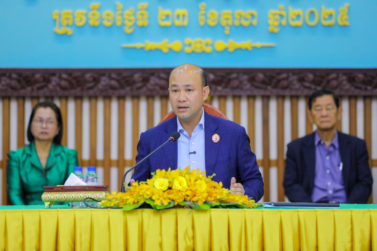 Deputy Prime Minister Hun Many Briefs CPP Structures on Cambodia-Thailand Border Efforts