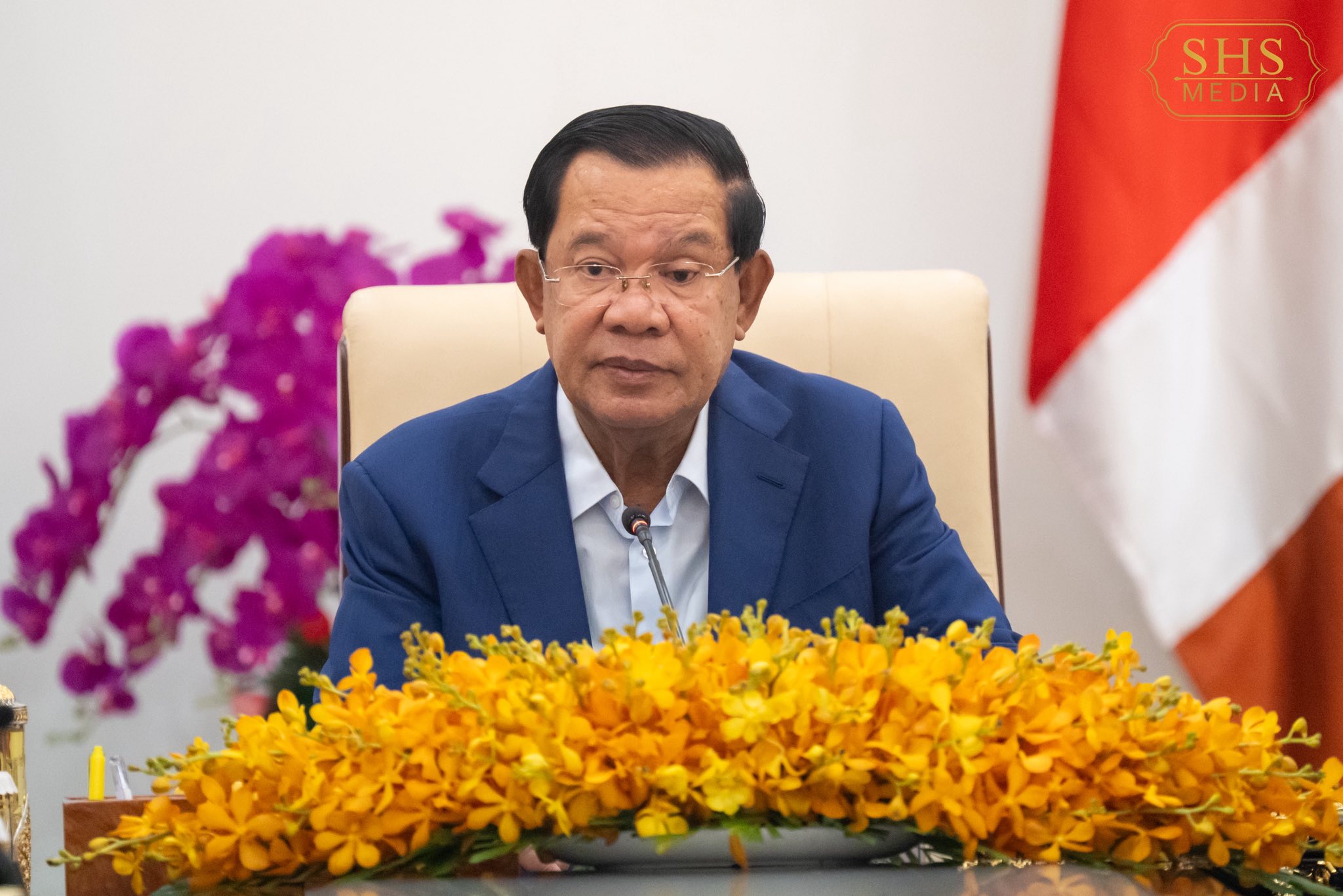 Samdech Techo Hun Sen Receives CPP Working Group from Oregon, USA