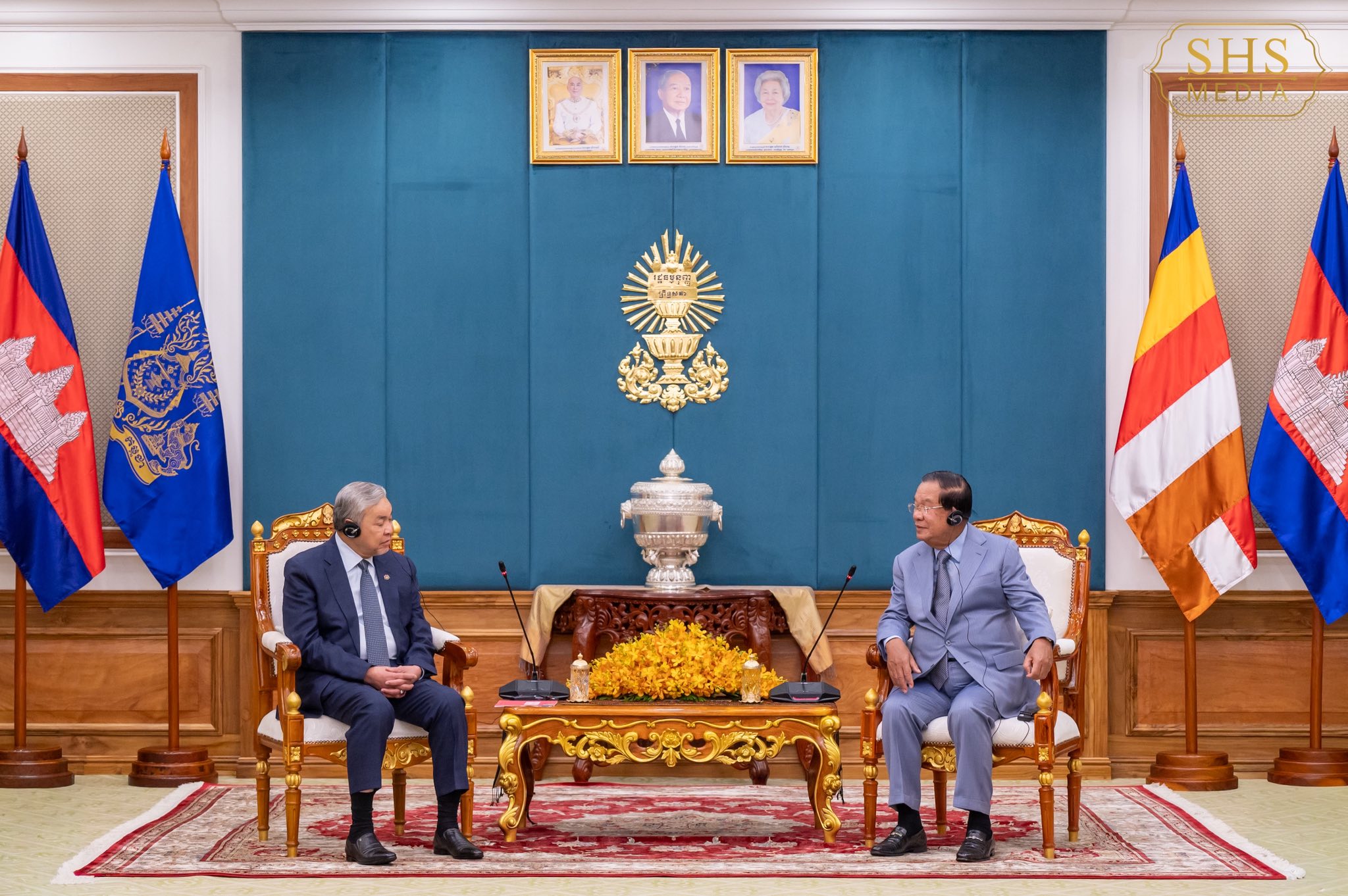 Samdech Hun Sen Grants Audience to Malaysian Deputy Prime Minister and Minister of Rural and Regional Development