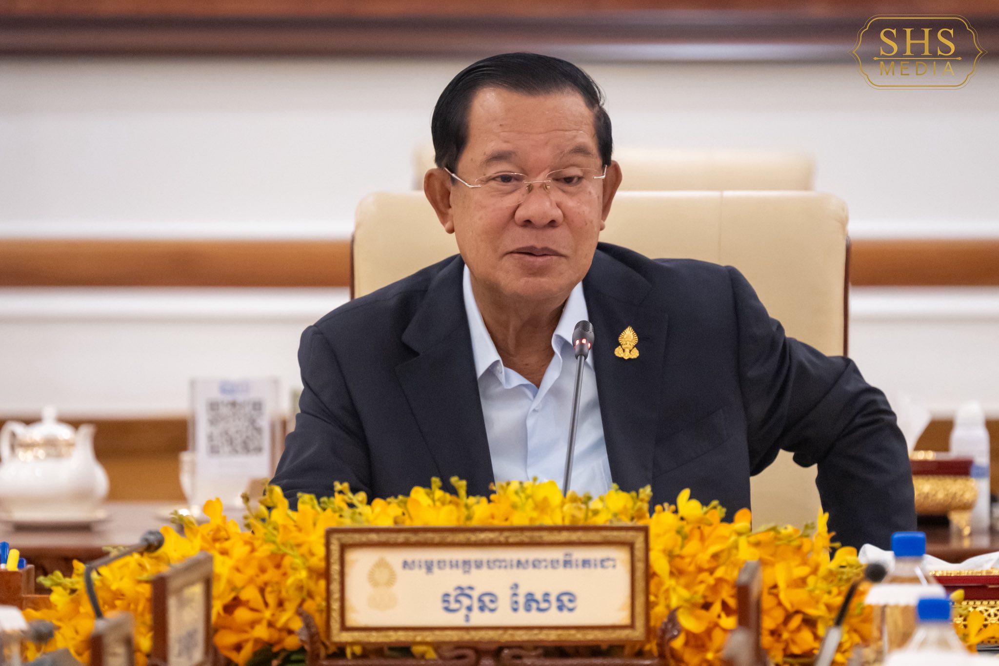 Samdech Hun Sen Chairs Senate Standing Committee Meeting to Review 5 Key International Draft Laws