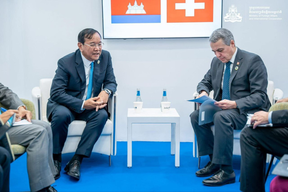 Cambodia & Switzerland Meet to Deepen Bilateral Ties