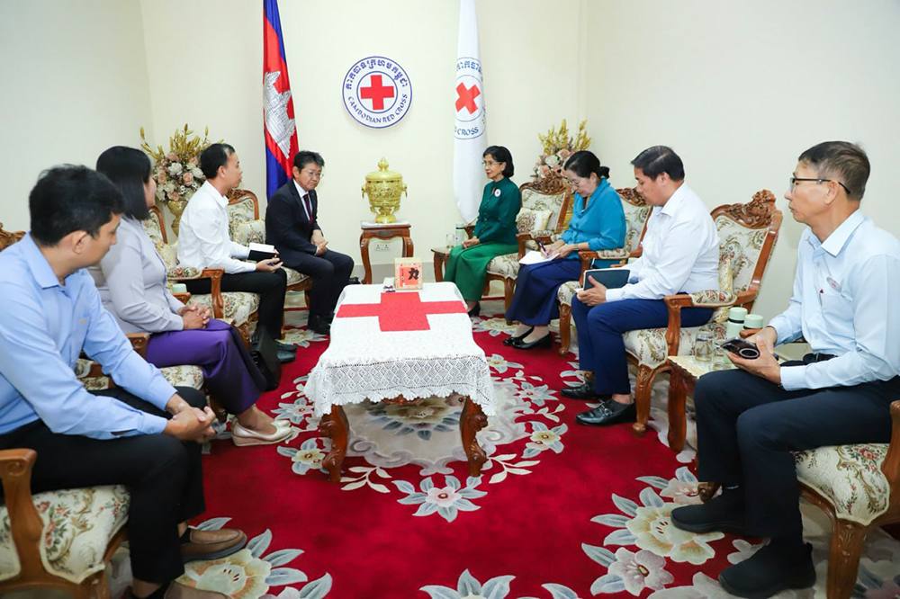 Cambodian & Japanese Red Cross Launch Youth Exchange
