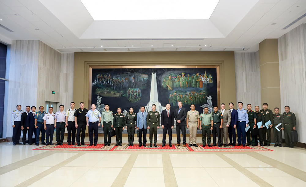 Cambodia Briefs Military Attachés on Kuala Lumpur Joint Declaration Implementation