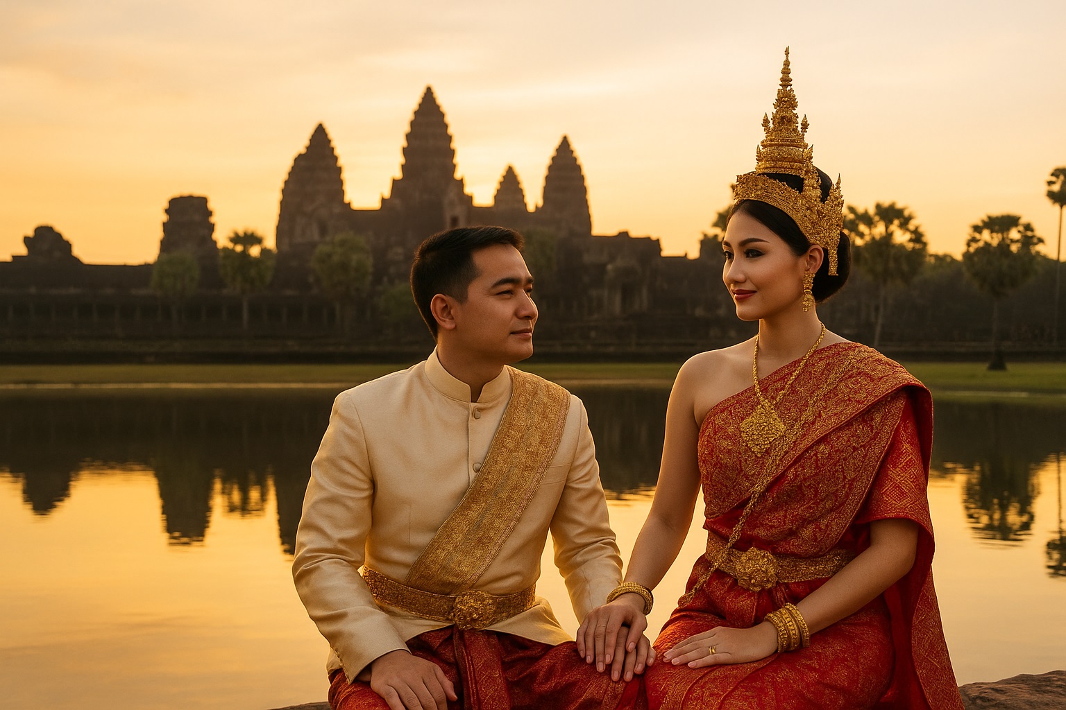 Angkor Wat Becomes a Global Hotspot for Pre-Wedding Photoshoots