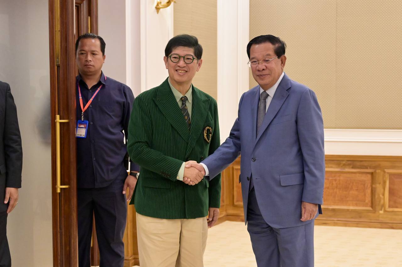 Samdech Hun Sen Meets with KSI Asia-Pacific Chairman to Discuss Regional Development and Environmental Cooperation
