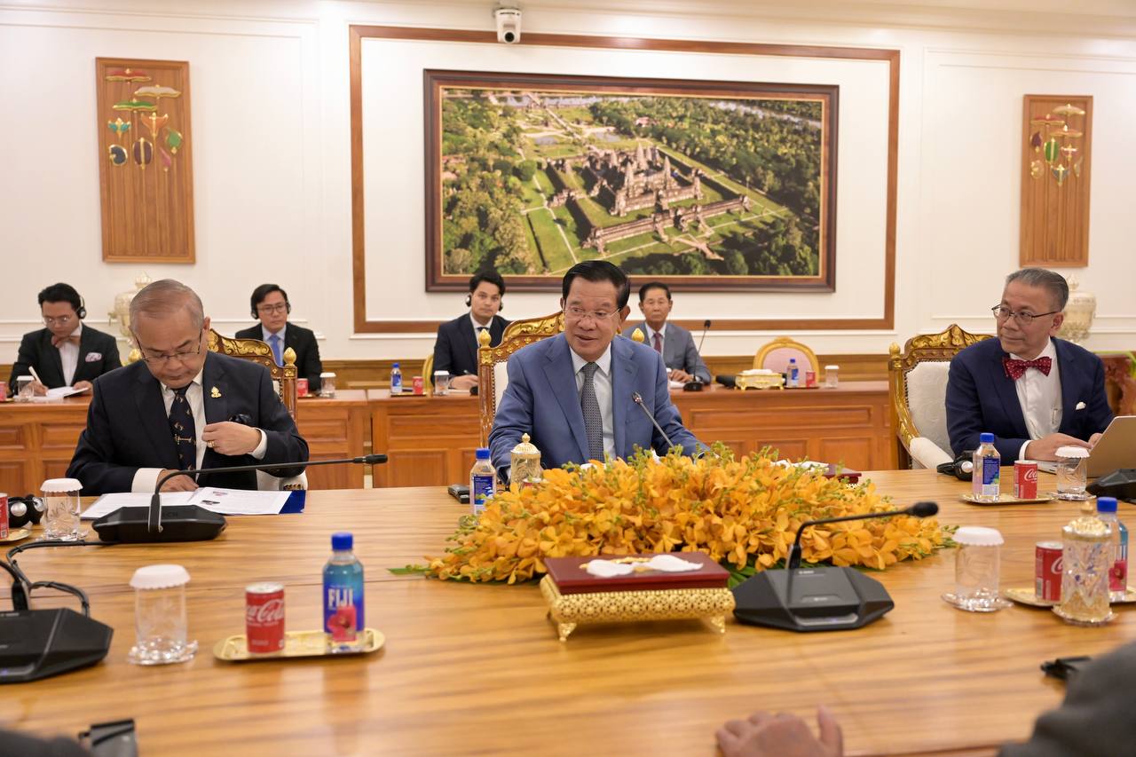 Samdech Hun Sen Meets with KSI Asia-Pacific Chairman to Discuss Regional Development and Environmental Cooperation