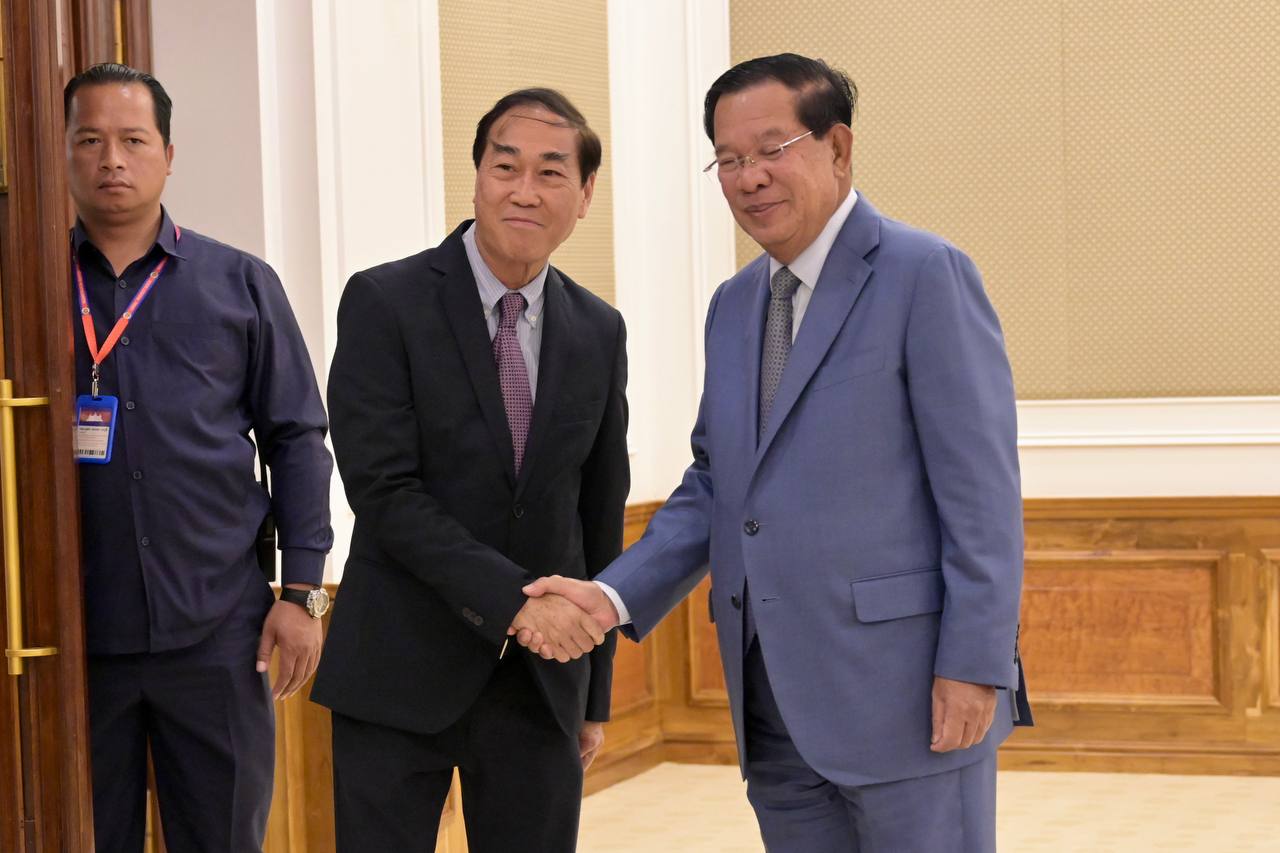 Samdech Hun Sen Meets with KSI Asia-Pacific Chairman to Discuss Regional Development and Environmental Cooperation