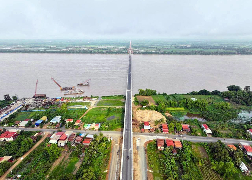 Cambodia-China Mekong Kratie Friendship Bridge Scheduled to Open to Public Use on April 1, 2026