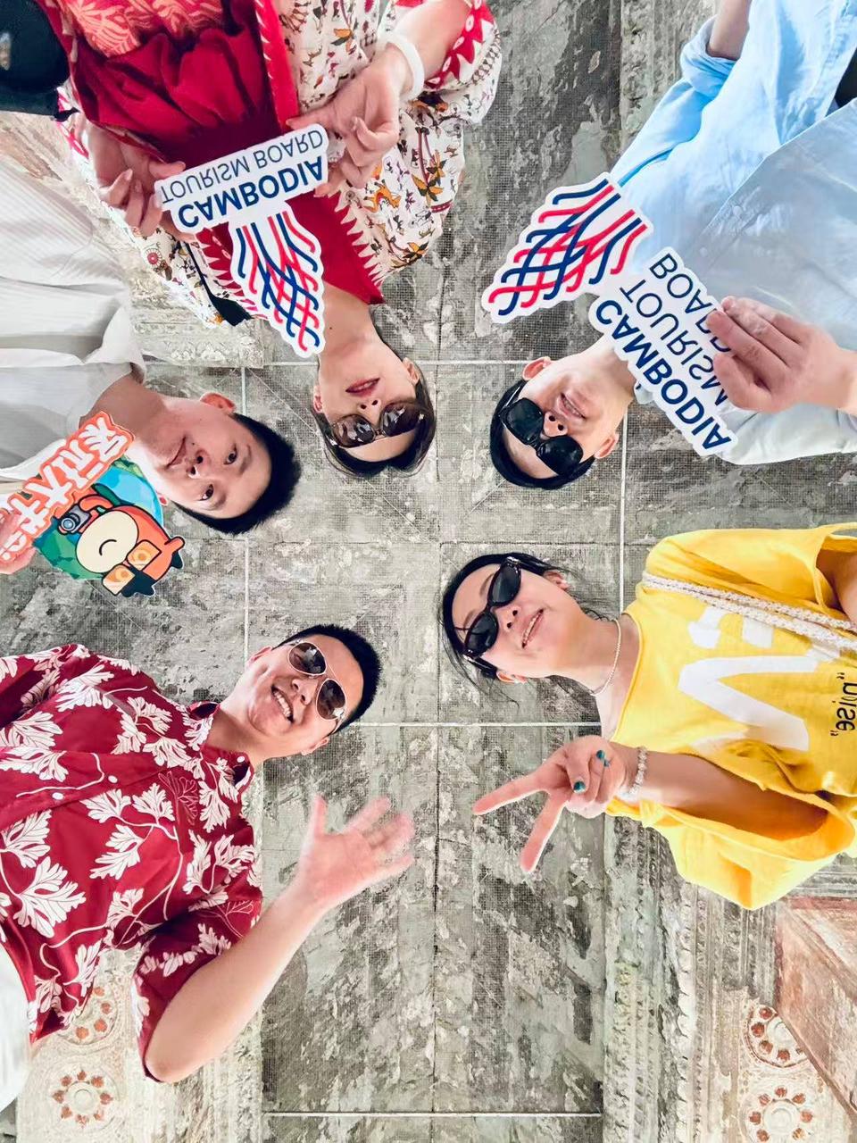 A group of influential Chinese content creators promote tourism in Siem Reap