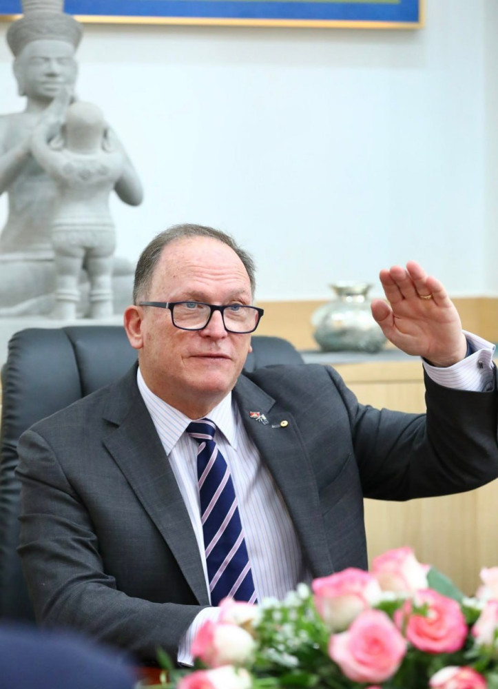 H.E. Derek Yip, Ambassador Extraordinary and Plenipotentiary of Australia to the Kingdom of Cambodia