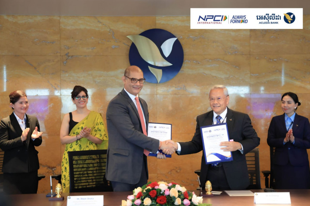 ACLEDA Bank Partners with NIPL to Launch UPI-KHQR Cross-Border Payments