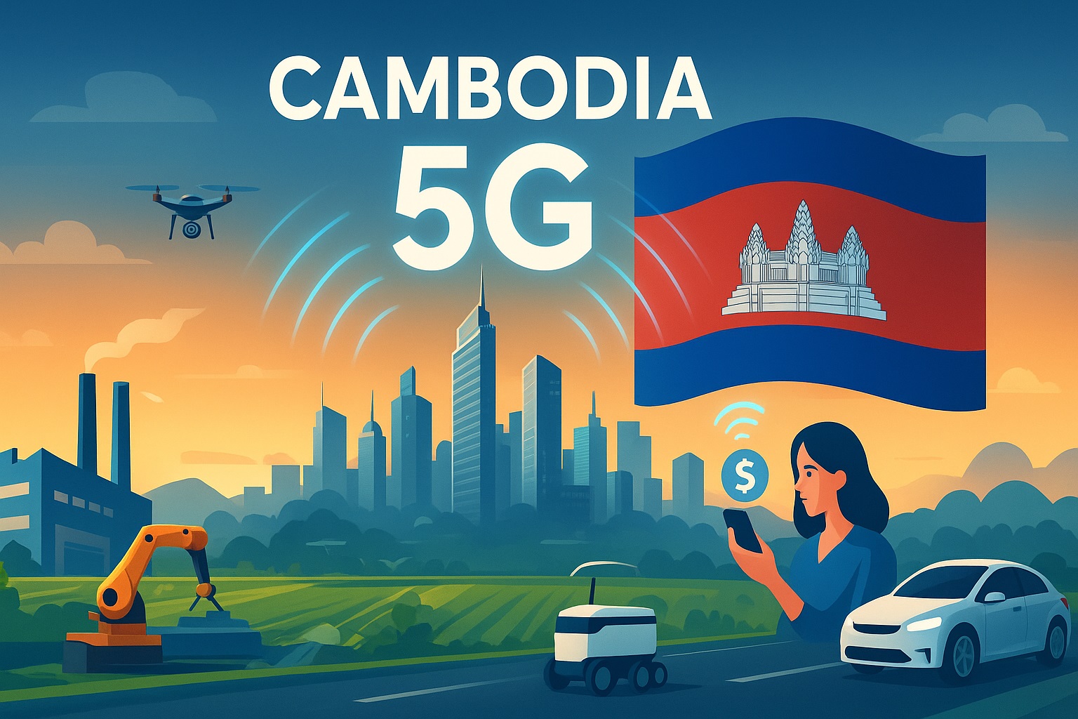 How 5G Will Transform Cambodia’s Economy: Key Sectors to Watch