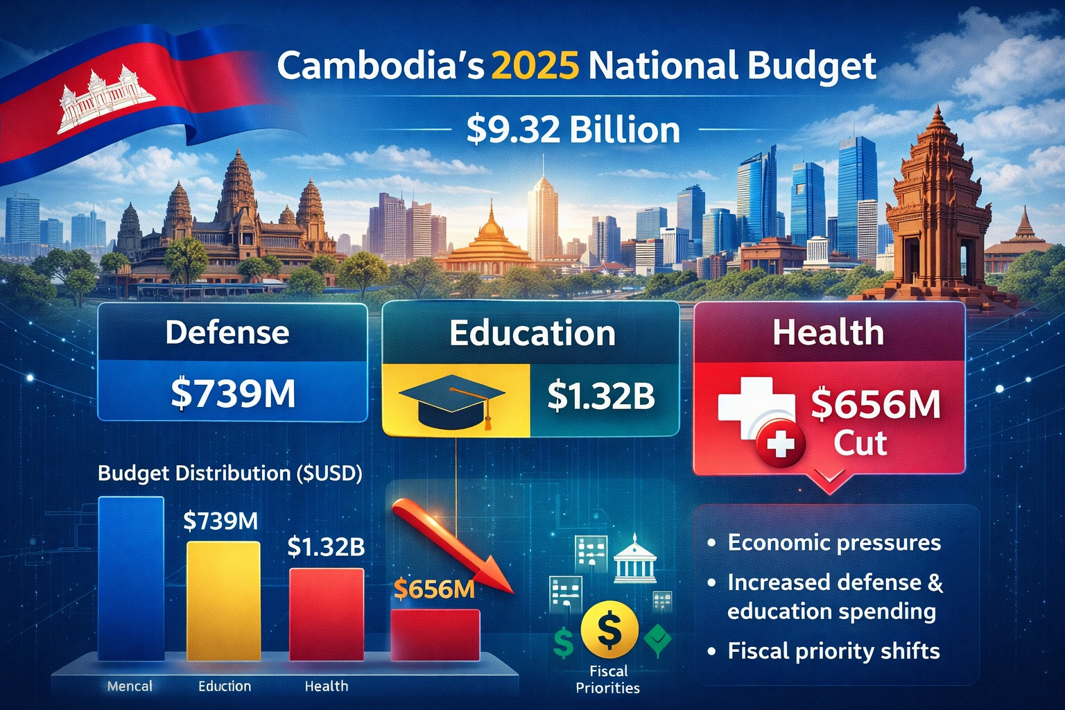 Why Did Cambodia Cut Health Spending in Its 2025 Budget?