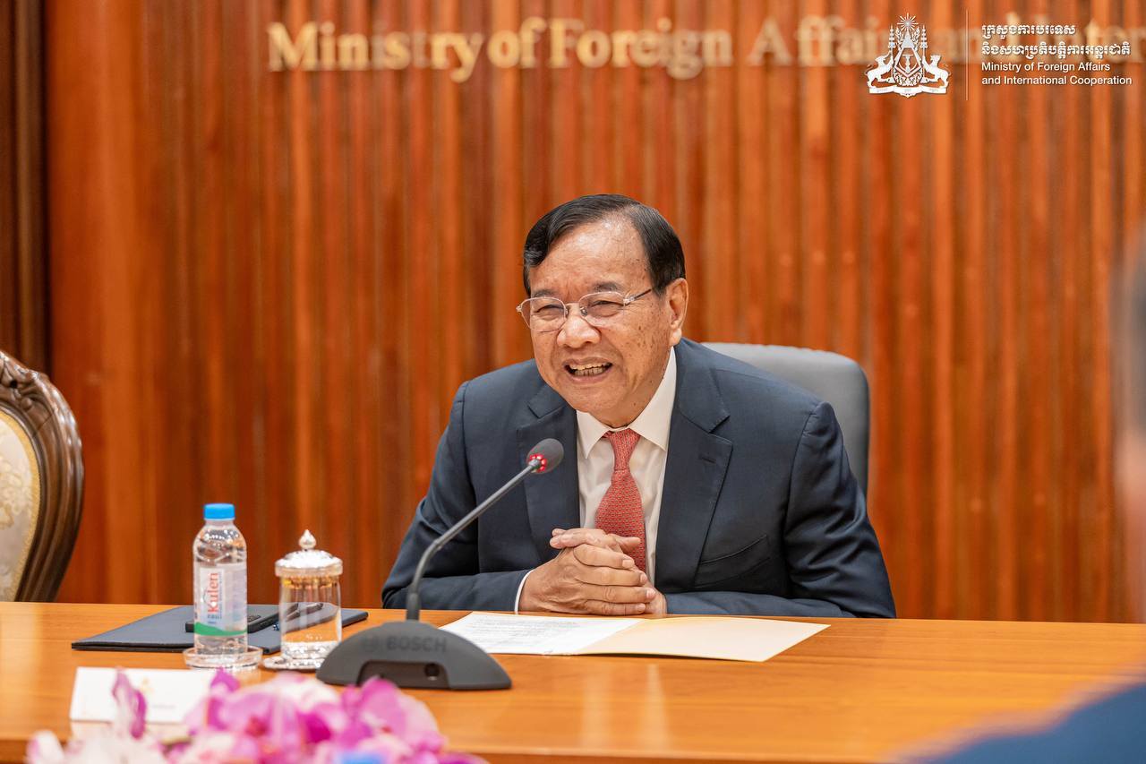 His Excellency Deputy Prime Minister PRAK Sokhonn, Minister of Foreign Affairs and International Cooperation