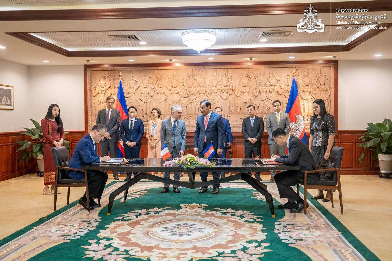 Roadmap to Cambodia-France Strategic Partnership: DPM Meeting