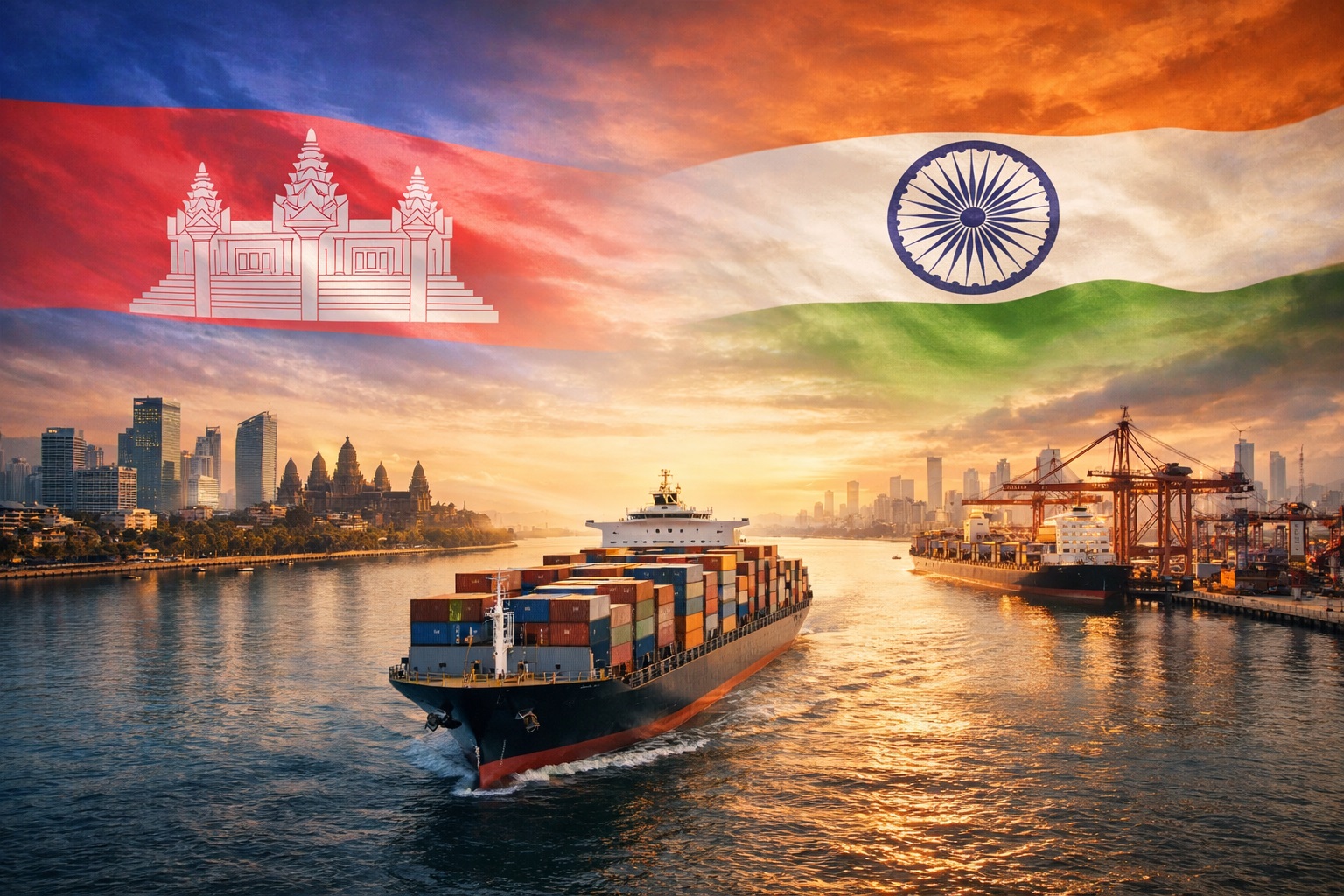 Cambodia–India Trade Volume in 2025: Latest Data, Growth Trends, and Key Drivers