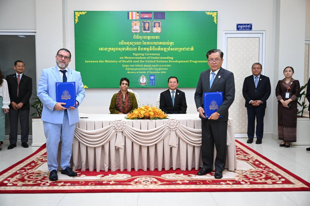 MoH, UNDP Partner to Build Resilient Cambodia Health System