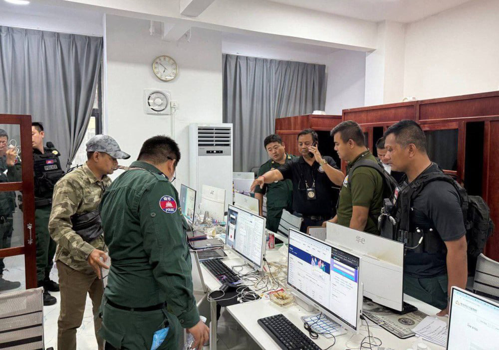 Cambodia & South Korea Dismantle High-Tech Online Scam Syndicate in Sihanoukville
