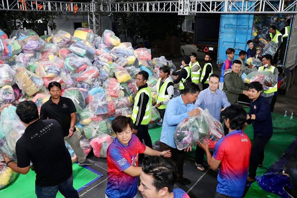 Bun Rany Hun Sen Leads CRC Relief for 22,600 Families