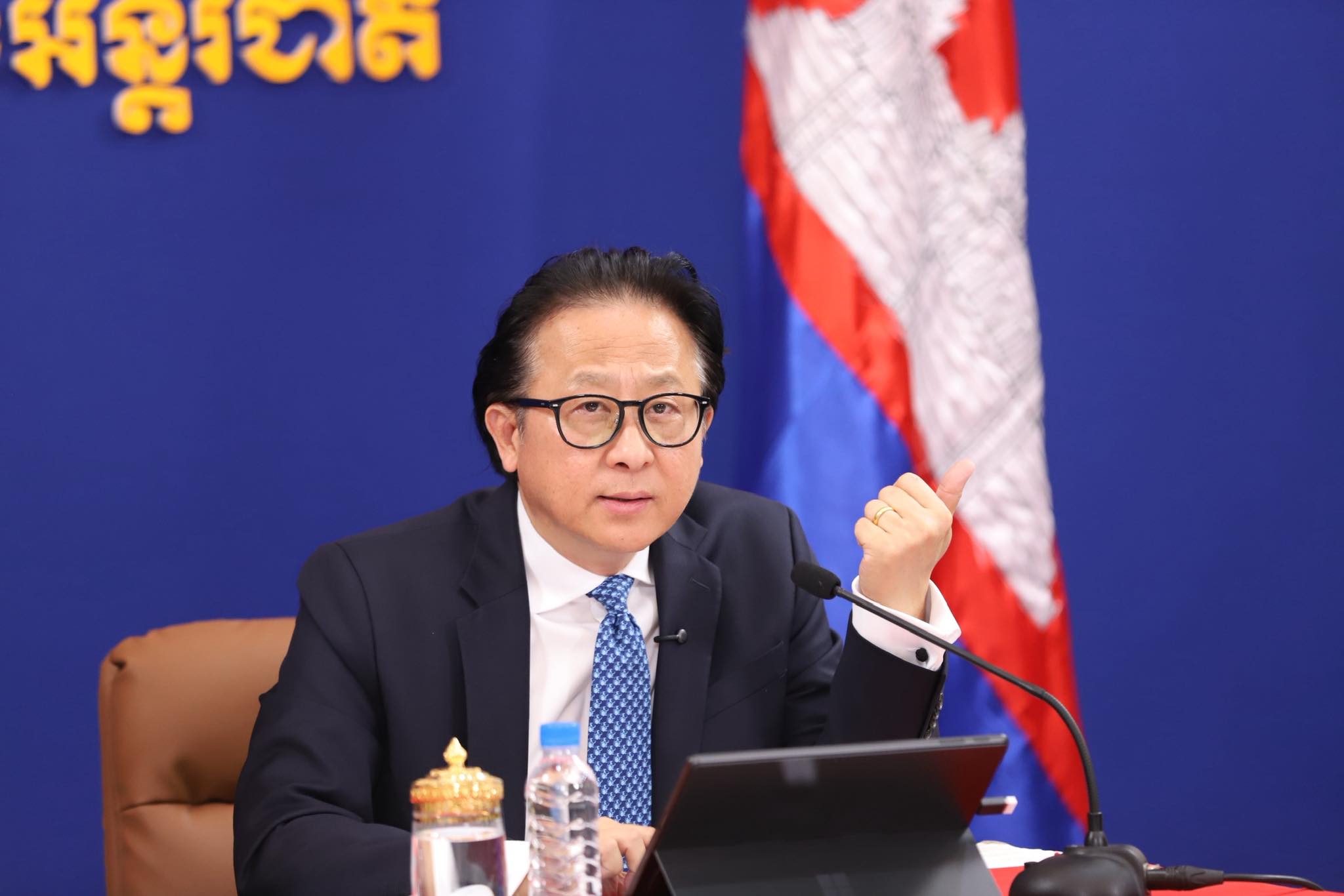 “Every Khmer is a Media Platform”: Minister Jean-François Tain Calls for Global Digital Mobilization Against Aggression