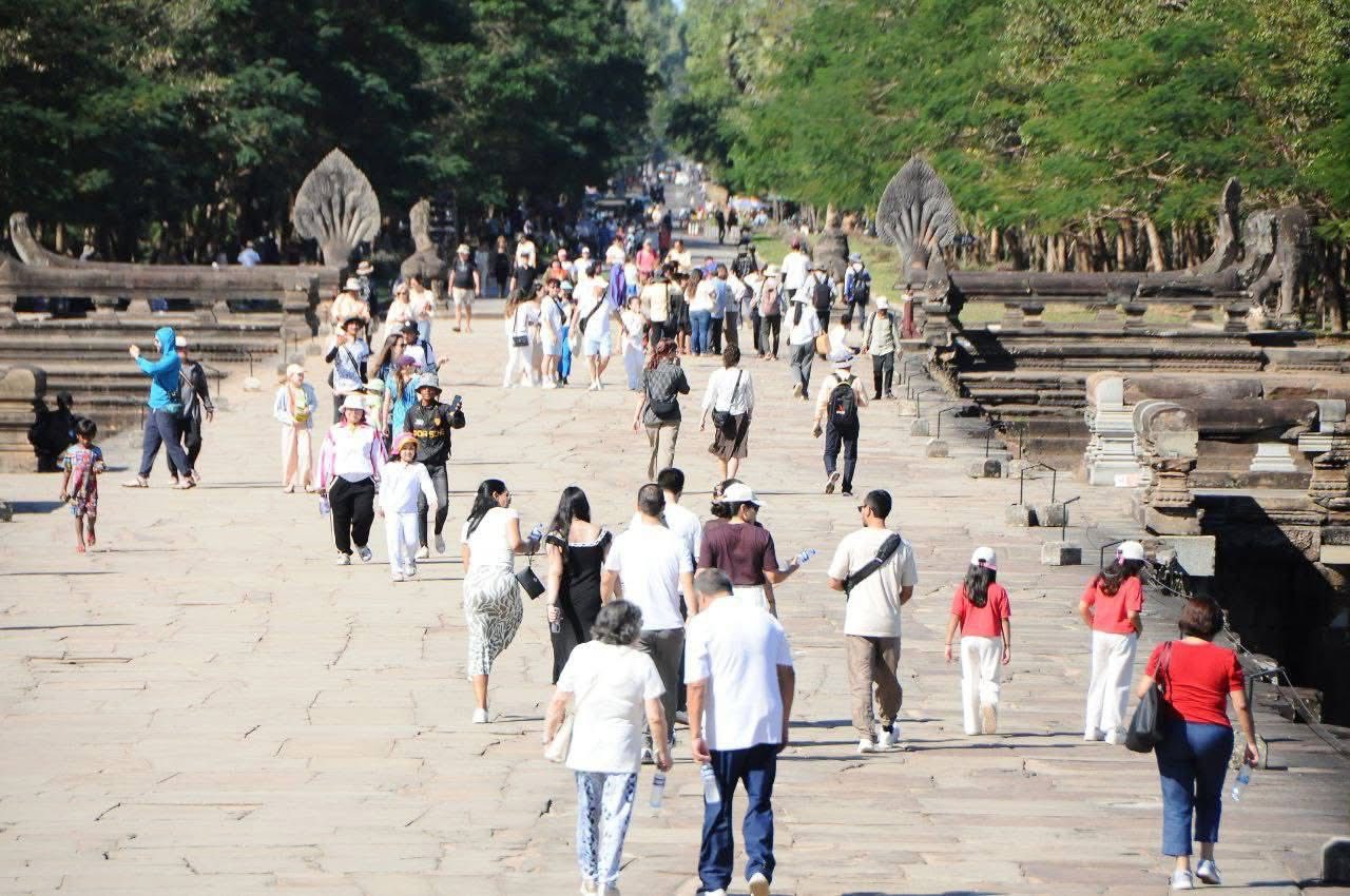 Angkor Enterprise generated $44.7 million from nearly 1 million tourists in 2025, with US visitors ranking #1. $1.9 million was donated to Kantha Bopha.