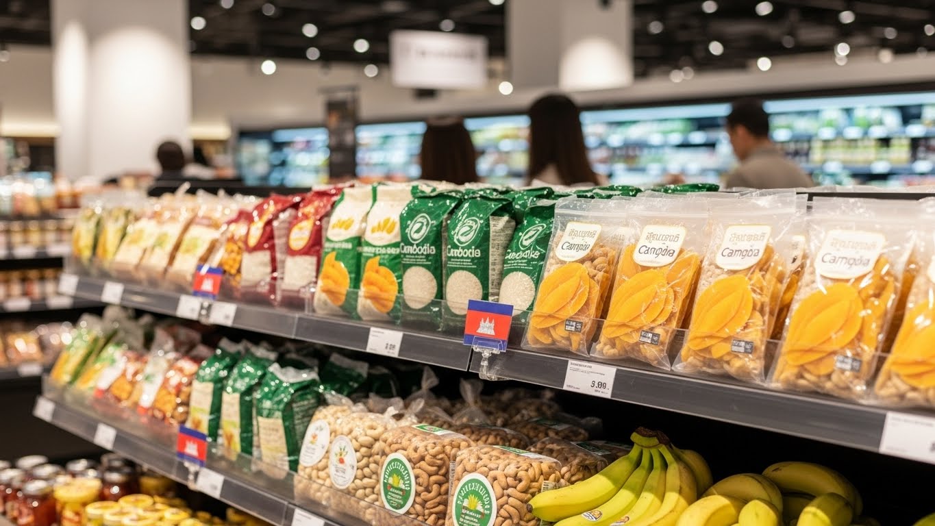 Cambodian products in international markets