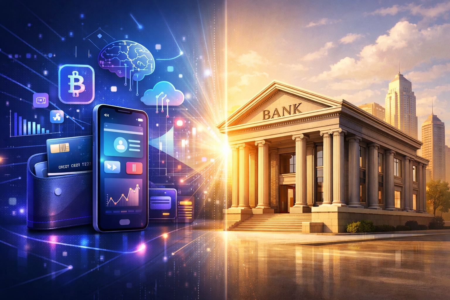 Fintech vs Banks: Key Differences, Advantages, and the Future of Financial Services
