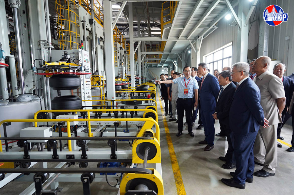 Cambodia-China “Diamond” Partnership Deepens with Launch of Major Tire Plant in Svay Rieng