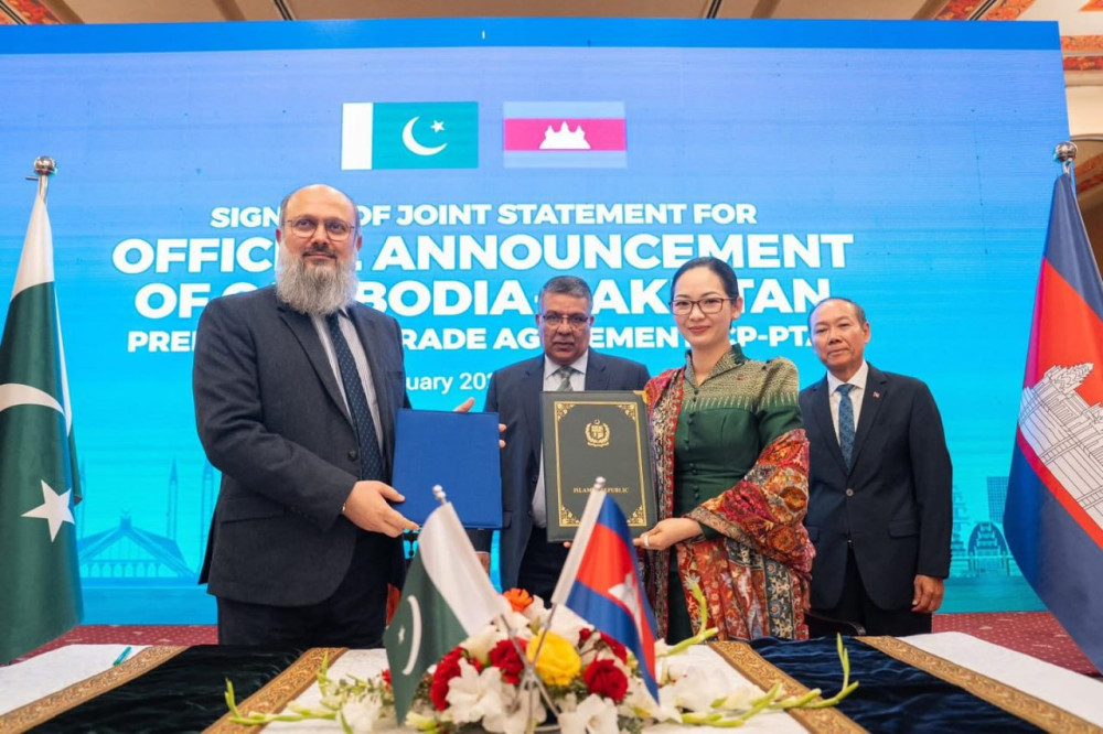 Strengthening Ties: Cambodia and Pakistan Ink Major Trade Deals to Boost Economic Synergy