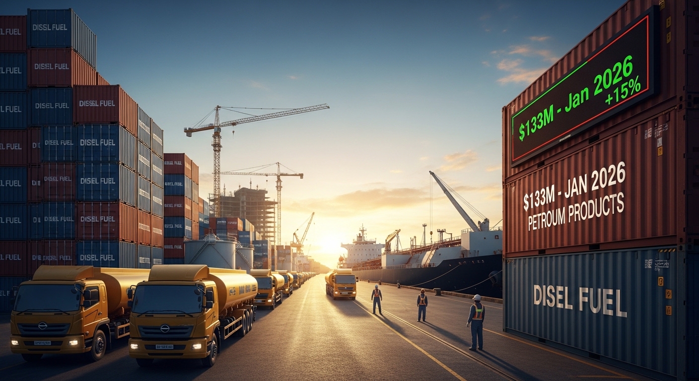 Cambodia’s Rising Diesel Imports Signal Industrial Growth in 2026